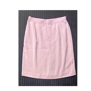 Lilac Women’s Pleated A-Line Skirt Size 12P Polyester Lined 20”